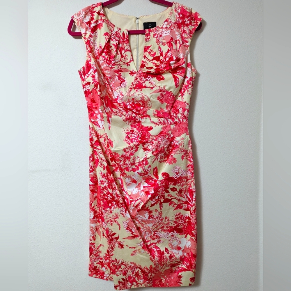 Adrianna Papell Floral Print Dress